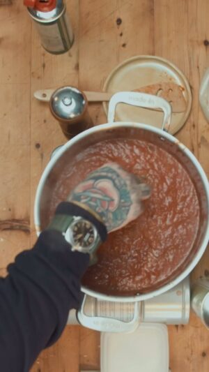 Christian Petroni Instagram - marinara 101 #food