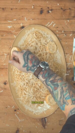 Christian Petroni Instagram - 🍋 simple lemon spaghetti #food