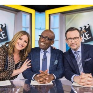 Christian Slater Instagram - Having fun with @alroker @jennabhager and Zach Woods while co-hosting @todayshow!