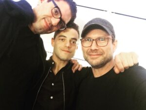 Christian Slater Instagram - My first Instagram post. This is probably overdue. Off to Europe to launch @whoismrrobot with @samthemovie and Rami #mrrobot