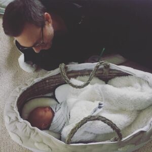 Christian Slater Instagram - Congratulations to my friend and agent Darren Boghosian on the birth of this handsome boy!