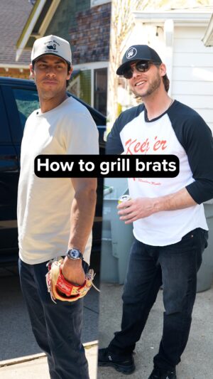 Christian Yelich Instagram - Don’t poke ‘em
.
.
.
#brats #grilling #cooking #recipe #comedy #brewers