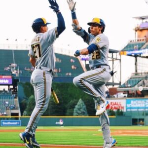 Christian Yelich Instagram - Back home to start the stretch run. Lock in! @brewers