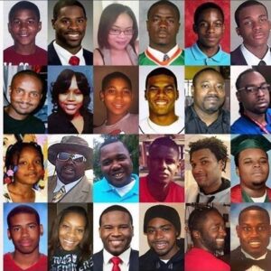 Christiani Pitts Instagram - “Everything hurts” -George Floyd. Some of the last words of an innocent man with so much more life to live. 
Pictured: Unarmed, innocent, Black, human beings who were brutally taken from this world by a system that guaranteed their persecution from its inception.