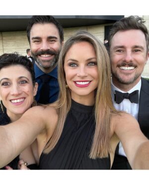 Christie Whelan Browne Instagram - No better feeling than watching your beautiful friends get hitched. The love and generosity radiating off you both was just glorious to witness. Here’s to forever Jazzy & Shan. 💜