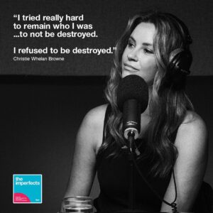 Christie Whelan Browne Instagram - The unbreakable @christiewhelanbrowne. 

Link in bio to listen now.