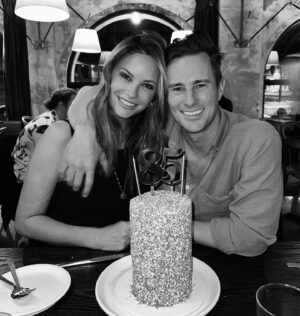 Christie Whelan Browne Instagram - Fifteen birthdays we have shared. Fifteen years celebrating together. A privilege to watch one another grow older, grey hairs begin to sprout, wrinkles growing deeper, eyes needing glasses, understand life a little clearer, sharing the love in abundance for our son, continuing to dream, continuing to laugh, always. Happy combined 85th my love. 🎂