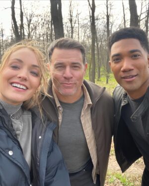 Christina Wolfe Instagram - Tate’s debut in the field! 👊
We had such a good time filming this action-packed episode. Hope you enjoy watching it! @fbicbs, streaming on @paramountplus 
EP 9
Written by Hussain Pirani
Directed by Yangzom Brauen 
@cbstv 
@wolfentertainment 
#FBIInternational
