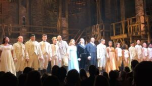 Christine Allado Instagram - And when my time is up, have I done enough? Will they tell your story? 💘🎶 last night was a dream, living through Eliza just one more time made me feel like the happiest actress alive 🙏 big up to sister @gorachelleann for beautifully telling the story every night 😻🌹