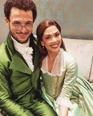 Christine Allado Instagram - The sky's the limit 😍🙏🏻💫🌟💞 Thank you @hamiltonwestend @hamiltonmusical for allowing us to live our dreams everyday ❤️