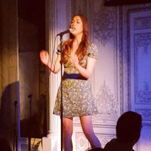 Christine Allado Instagram - Last night at @bowerypoetry for the film fundraiser of @nanaykomovie singing #shallow from @starisbornmovie and #neverenough from @greatestshowman with @itspaolomontalban 🎶🎤❤️