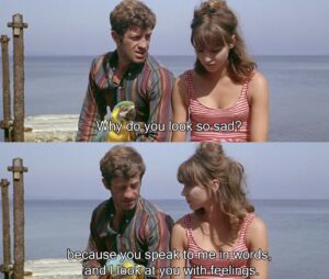 Christine Marzano Instagram - ❤️ Pierrot Le Fou (1965)
Dir: Jean Luc Goddard