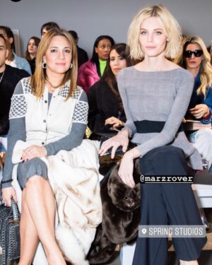 Christine Marzano Instagram - #frontrow at #nyfw & my chopped #bob is back! Getting fashion excited about the possibilities for the future