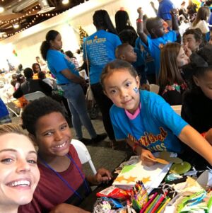 Christine Marzano Instagram - Making #handmadecards and #ornaments with these awesome kiddos #cherishedhandsfoundation #fostercare #volunteer ❤️❤️ #craftsforkids