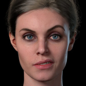 Christine Marzano Instagram - Me or my #avatar ?? #thisisnotaphoto Exploring authentic facial movement and expression on my digital double for real-time interaction. #digitalhumans are coming! #dnablock #femalefounders #womenintech #photorealism #3d #interactive #gaminglife #bossbabe #digitalsupermodel