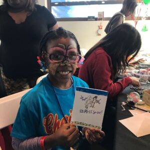 Christine Marzano Instagram - Making #handmadecards and #ornaments with these awesome kiddos #cherishedhandsfoundation #fostercare #volunteer ❤️❤️ #craftsforkids