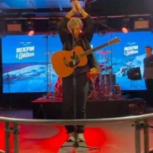 Christopher Instagram - Performed my upcoming single in Sweden yesterday! Thanks to @rixfm for having us. Pre-save song link in bio!! Who’s ready for some new music?? ❤️‍🔥🤘