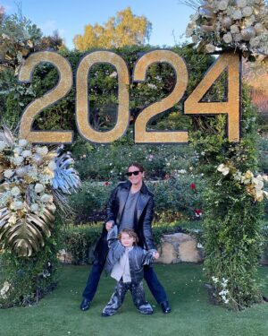 Christopher French Instagram - Happy New Year!! I am so grateful for these two perfect ladies, and to be very and healthy so I can enjoy life with them 💖🥳 what are you grateful for at the start of this new year??