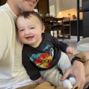 Christopher French Instagram - Happy Birthday my little love 💖 I cannot believe this amazing little girl is ONE YEAR OLD today!! She has lit up my life in ways I couldn’t have ever imagined, and I’ll just never be the same. I love you Juju.
