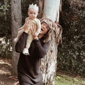 Christopher French Instagram - 🎃 And now… LET THE WILD RUMPUS START!!! Happy Halloween from our family of Wild Things to yours! 👑🧡👻