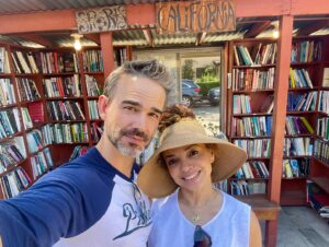 Christopher Gorham Instagram - 25 years. Been married to @msanellopezgorham longer than I’d lived without her and I wouldn’t have it any other way. Love you, Babe. 😘😍❤️ Ran away to Ojai to celebrate and were seated next to two of our oldest friends for dinner! 😂 #Fate #Destiny #BruinsForLife