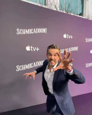 Christopher Gorham Instagram - My kid crushed it as my social media photographer at #Schmigadoon/#Schmicago last night! We went as fans and it was fantastic. Bravo to the entire creative team! 👏🏼👏🏼👏🏼