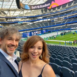 Christopher Gorham Instagram - Proud to have supported @luskinoic at @sofistadium this weekend as we helped raise MILLIONS they will use to care for kids throughout our community and beyond! Give them a follow and get to know an incredible hospital filled with even more incredible people.