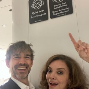 Christopher Gorham Instagram - Proud to have supported @luskinoic at @sofistadium this weekend as we helped raise MILLIONS they will use to care for kids throughout our community and beyond! Give them a follow and get to know an incredible hospital filled with even more incredible people.