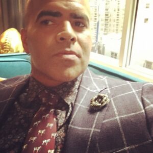 Christopher Jackson Instagram - Chillin on set in my window pane... #bull #setlife