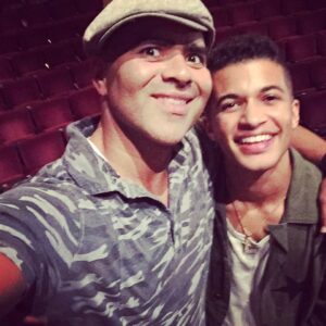 Christopher Jackson Instagram - This DUDE! Sup Lil Homie!!!