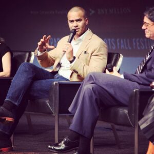 Christopher Jackson Instagram - Talking Fancy at Newseum for Hamilton's America in DC.