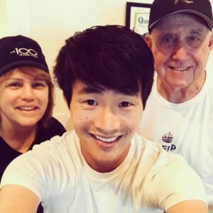 Christopher Larkin Instagram - First time I was able to watch a live episode with my folks. Unfortunately, it turns out to be the last time as well. Thanks to the entire #the100 family for an incredible run. This is Monty Green, signing off. May we meet again.