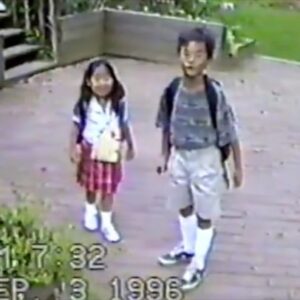 Christopher Larkin Instagram - “Coppelia” is the first single off the new Carry Hatchet album ‘Han,’ out on October 10th. Home footage filmed by my father circa 1996. Featuring my mother and sister, Ashley, on her 1st day of kindergarten.