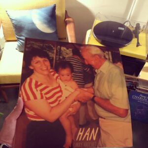Christopher Larkin Instagram - I chose to press some vinyl for ‘Han.’ It’s the first time I’ve ever held a physical copy of an album of mine. After pre-sales, there are only 18 copies left. Thank you to everyone who has purchased a record. I’ll gladly print more if need be. Two days and counting…