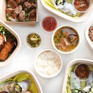 Christopher Larkin Instagram - If you find yourself in LA, go have a meal @beukitchen. LINK IN BIO. Chef Uyên Lê and her team are cooking up some of the best Vietnamese food I’ve had in the city. On top of that, she keeps her prices low while paying her employees an incredible wage of $18/hour. Read the Eater article in my bio for a closer study of this stellar chef /human being. And most importantly, go get that banh mi you’ve been craving.