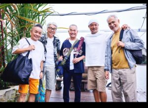 Christopher Lee Ming-Shun Instagram - 他们其实一点都没变，只是比以前更吵了哈哈哈！他们永远都是我们的榜样🫶🫶👍♥️♥️😊😜 
#阿顺有煮意  #阿顺有煮意2 

@choohouren #陈澍城 @richard__low @marcus.chenjianbin 
#李铭顺 #christopherlimingshun

@mewatch.mediacorp @channel8sg 
@catwalkasia  @catwalk.actors