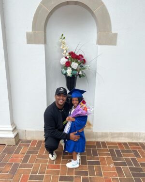 Christopher Massey Instagram - my baby bella is growing up so fast 🥹🥹 she graduated pre K 🥰❤️🥰😍