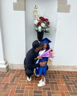 Christopher Massey Instagram - my baby bella is growing up so fast 🥹🥹 she graduated pre K 🥰❤️🥰😍