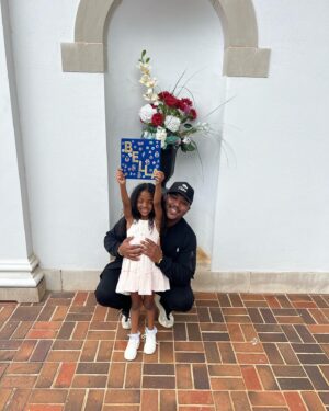 Christopher Massey Instagram - my baby bella is growing up so fast 🥹🥹 she graduated pre K 🥰❤️🥰😍