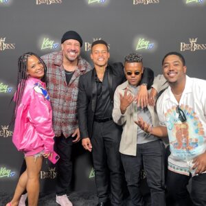 Christopher Massey Instagram - legendary night for my sister @keke !! so proud of you!! can’t wait for y’all to see what @keytvnetwork has in store 🔥🔥 #bigbossmovie