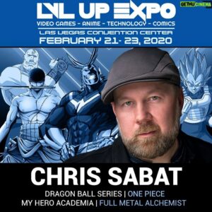 Christopher Sabat Instagram - Las Vegasanians!  Will I be seeing you this weekend?  Maaaybe?  If you’re nice I’ll introduce you to my BEST FRIEND @maryelizabethmcglynn!! #lvlupexpo