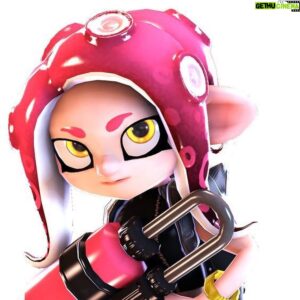 Christopher Sabat Instagram - Calling all cosplayers!! My daughter wants to be the female Octoling from Splatoon 2 (Octo Expansion) for Halloween.  Any ideas on who could help us make this hat and weapon?  Hit me up in the comments or DM me. 🙏 #splatoon2 @nintendo