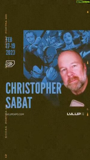 Christopher Sabat Instagram - LVL UP EXPO, LAS VEGAS, NV Feb 17 - 19, 2023!