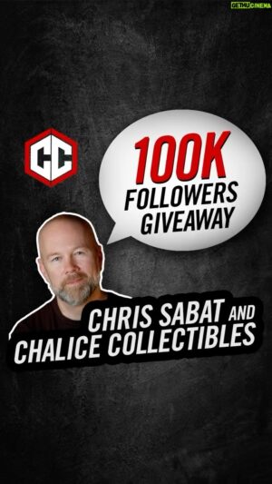 Christopher Sabat Instagram - 🎉 100K FOLLOWERS GIVEAWAY!
.
@christophersabat and @chalicecollectibles are joining forces for this one-of-a-kind giveaway! 
.
🏆 1 GRAND PRIZE: 
- Autographed Original Zoro #327
-$100 in Chalice Store Credit
-A phone call/message from Chris himself 😳
.
🏅9 FIRST PLACE PRIZES
- One of 9 Funko Pops / Figpins signed by Chris with a special “Over 100K” signature visible by UV light and $50 in Chalice Store Credit 
.
TO ENTER:
- FOLLOW @christophersabat and @chalicecollectibles
- LIKE this post
- TAG 3 collector / future collector friends
- COMMENT your favorite character voices by Chris or your most beloved Chalice Exclusive 😏
.
Winners will be chosen on June 10th. An extra entry is available if you know why June 10th is relevant 😉
.
*Giveaway accounts are not allowed to participate. (Make your account is public so that we can track the entires please)
.
#christophersabat #chalicecollectibles #funko #funkopop #funkopops #funkocollection #funkopopcollection #funkocommunity #funkopopcommunity #funkocollector 
#funkopopcollector #funkofam #funkopopfamily #popvinyl #popvinylcollection #funkofans #funkoaddict #funkopopvinyl #funkogram #originalfunko #funkopopaddict #funkolife