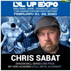 Christopher Sabat Instagram - If you come visit me in Las Vegas in Feb for @lvlupexpo, I promise to give you the smoldering gaze you see in in this image.
