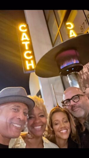 Chrystee Pharris Instagram - Enjoyed a wonderful night out in the city with my favorite people. Dinner at Catch LA was simply outstanding! Great food, even better company 🌟 

stylist @everythingtocci 
#memorablenight #catchla