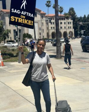 Chrystee Pharris Instagram - Yup. I said I would and I did. Got off the plane Friday and marched. It’s a must. Thanks for the support.