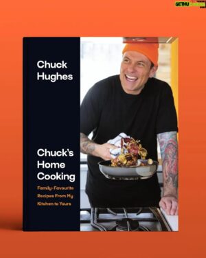 Chuck Hughes Instagram - Stoked to announce that @indigo has included Chuck’s Home Cooking in their Most Anticipated Canadian books. This week only, you can preorder at 25% off ⏩️ See link in bio !!