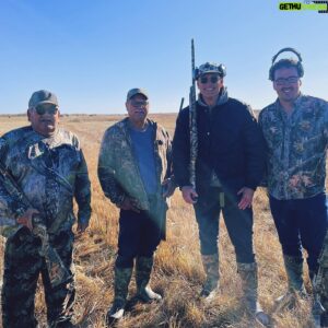 Chuck Hughes Instagram - Epic Duck Hunt in Michif Country! Big Thanx to LaBitte, Earl,Ivan and Yvon. 

Comme on dit en Michif…
“Marci!”..