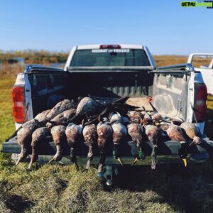 Chuck Hughes Instagram - Epic Duck Hunt in Michif Country! Big Thanx to LaBitte, Earl,Ivan and Yvon. 

Comme on dit en Michif…
“Marci!”..